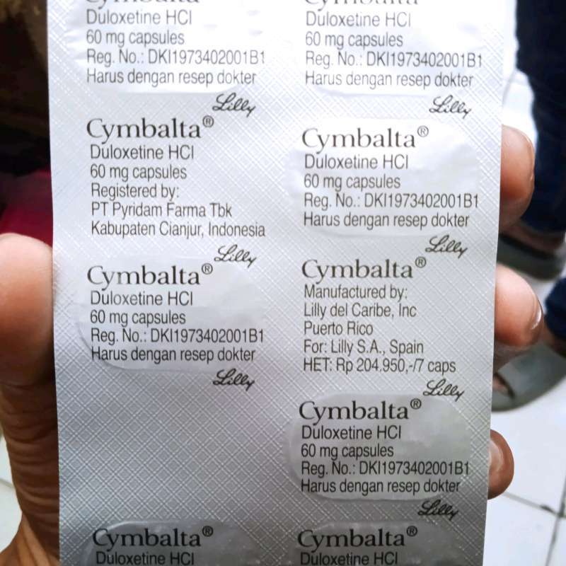 CYMBALTA 60 MG LEMBARAN